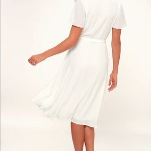 Lulu’s white dress - NWT